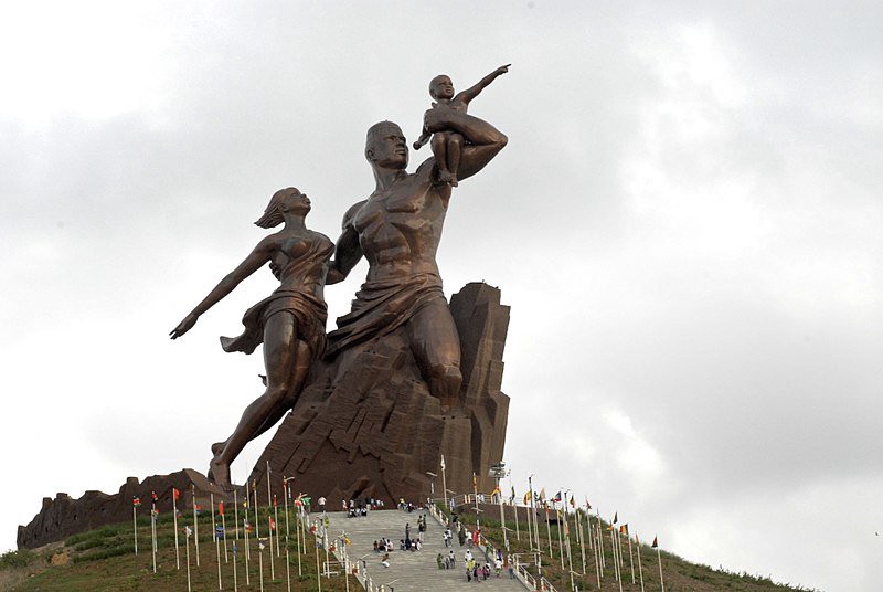 Monument de la Renaissance africaine au Sénégal