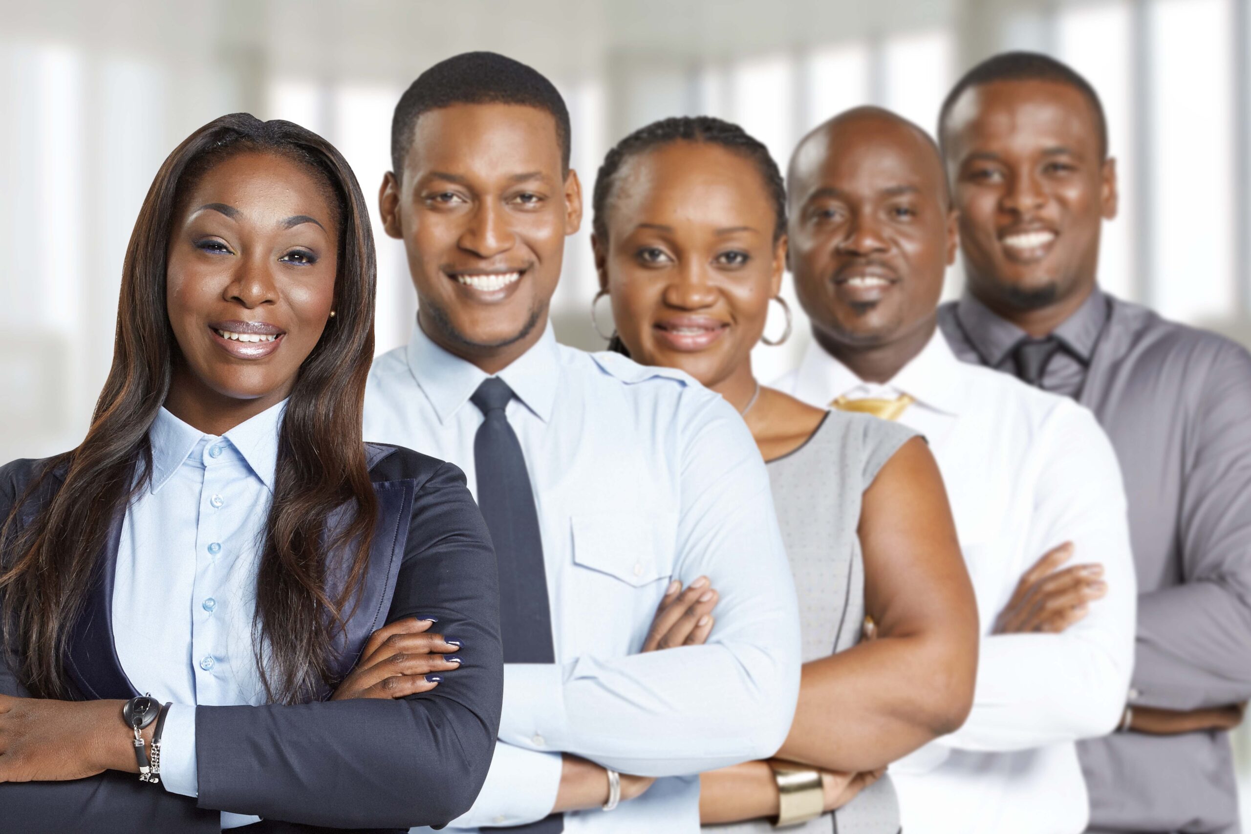 Equipe de travail dans le secteur de la logistique