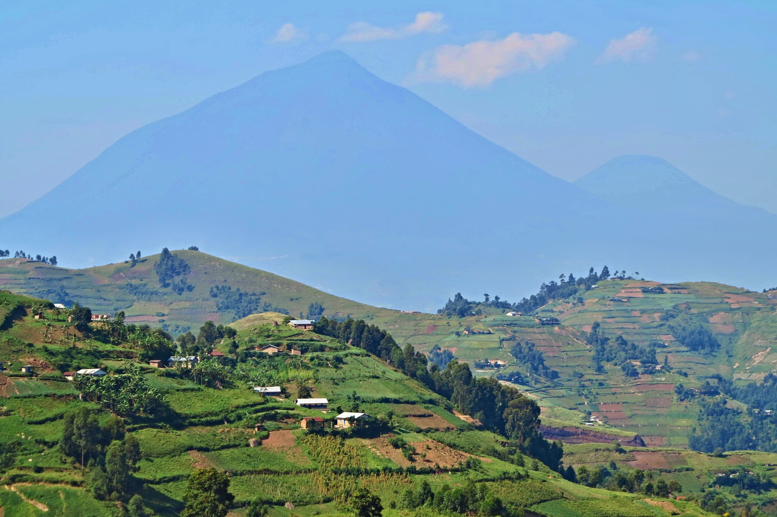 Photo des collines en Uganda