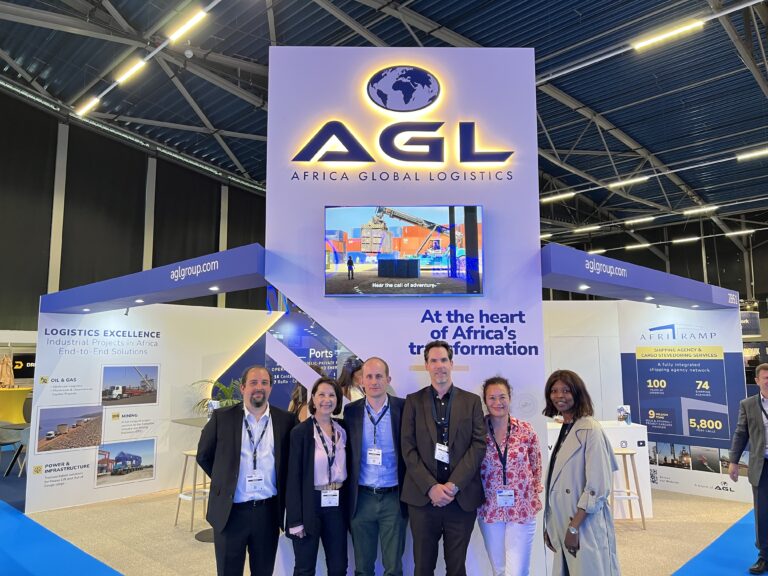 Le groupe AGL à l'évènement Breakbulk 2023